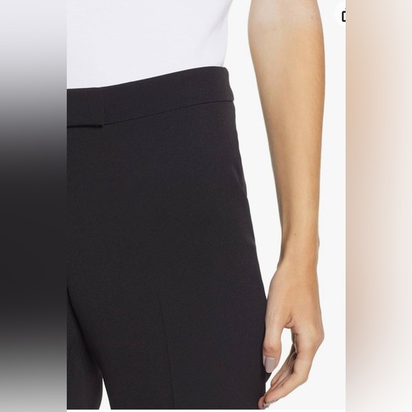 Anne Klein Women's Black Straight Leg Tailored Dress Pant Flat Front Siz… - Picture 3 of 12